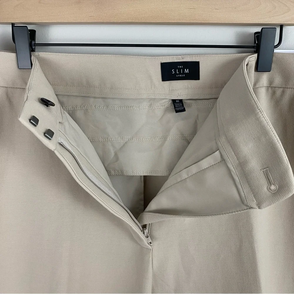WHBM The Slim Khaki Ankle Pant - Picture 3 of 6